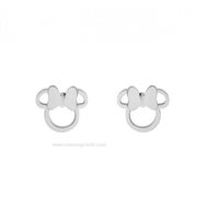 Boucles d'oreilles Disney Enfant DISNEY PREZIOSI PER BAMBINI IN ARGENTO MICKEY e MINNIE MOUSE in Acier E600181L-B.CS